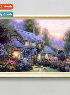 New modern living room small lscape diamd painting forest ca