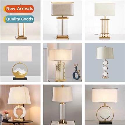New Chinese simple creative table lamp American ers living r