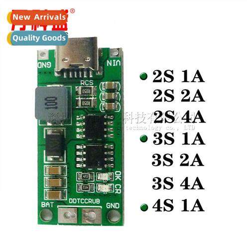 2S 3S 4S Type-C to 8.4V 12.6V 16.8V Boost Li-i Battery Modul