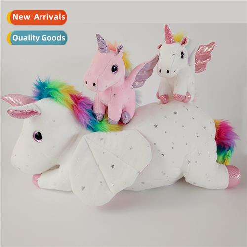 New creative unicorn rainbow angel animal stuffed toys large