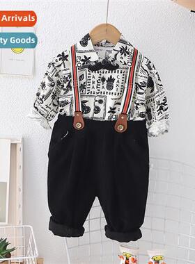 2024 new childrens clothing spring  fall fashi childrens gen
