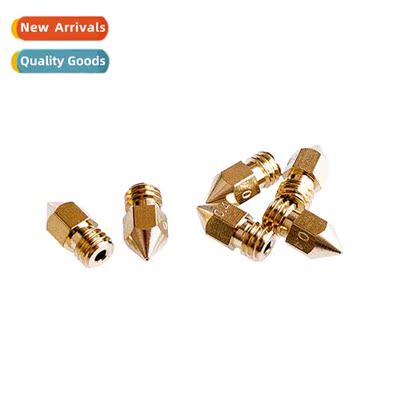 3D Printer Nozzle Brass Nozzle Extrusi Head MK8 Nozzle 3D Pr