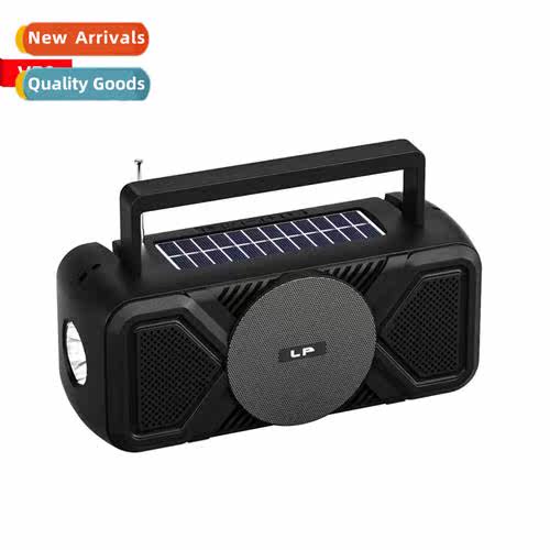 New wireless bluetooth solar flashlight speaker two-in-e out