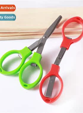 8 Word Scissors Outdoor Travel Portable Scissors Eye Small S