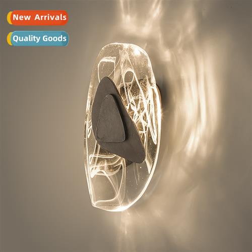 Scinavian -modern light luxury glass wall lamp hotel aisle b