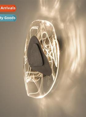 Scinavian -modern light luxury glass wall lamp hotel aisle b