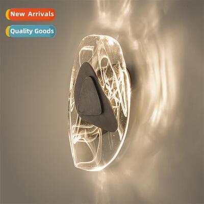 Scinavian -modern light luxury glass wall lamp hotel aisle b