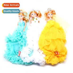 New princess doll keychain bag hanging carto bouquet doll cr