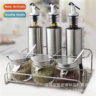 Set Box Bottle Home Seasing Oil Jar