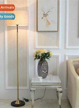 Scinavian floor lamp led hotel bedroom plug-in bedside light