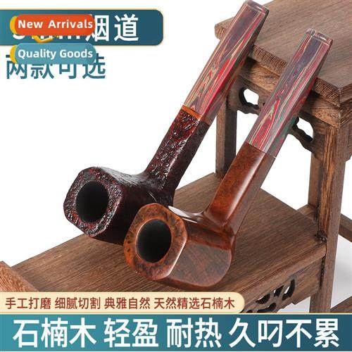 new briar judge pipe 3mm flue briar pipe mens portable woode