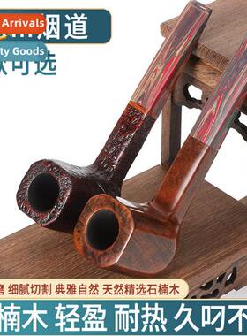 new briar judge pipe 3mm flue briar pipe mens portable woode