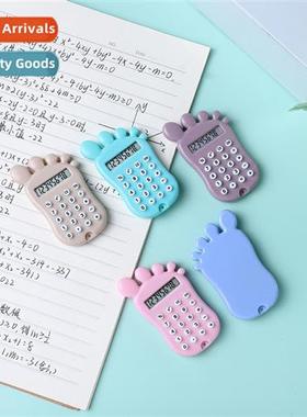 Cute Foot Calculator Kids Promotial Gift Calculator Keychain