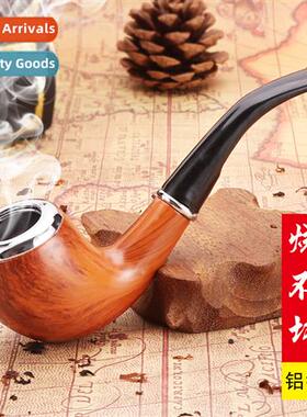 Resin gum wood pipe New curved hammer creative filter pipe o