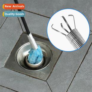 Pipe Unclogger Bendable H Pinch Four Claw Retriever Sewer Re