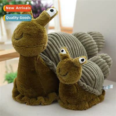 Simulati plush large snail doll Childrens teaching toys gift