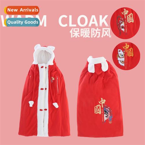 0-6 years old baby cape cloak thickened fall  winter newborn