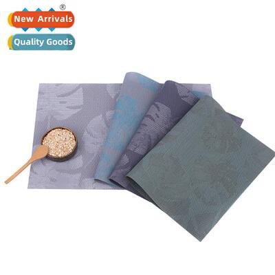 New an Teslin jacquard PVC placemats Leak-pro crimped Wester