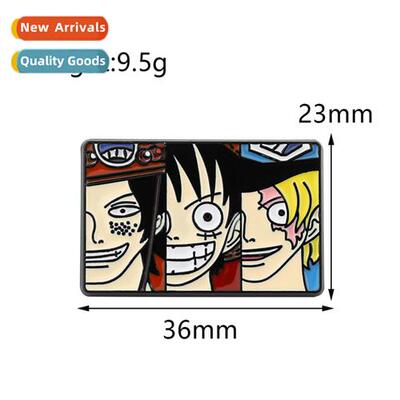 Anime Nautical King Luffy Sabo Ace photo badge King  Thieves