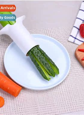 Cucumber splter carrot strawberry slicing cutter creative fr