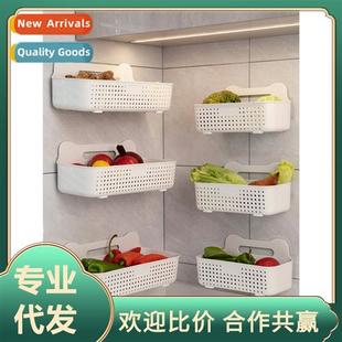 wall box basket mounted shelf garlic ginger kchen New
