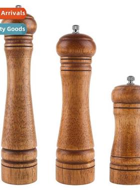 Wooden Pepper Grinder 5 inch 8 inch 10 inch Manual Black Pep