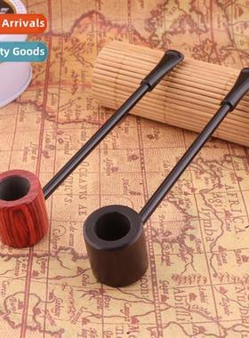 Solid Wood Reading Popeye Pipe Palm Hle Waxed  Pipe