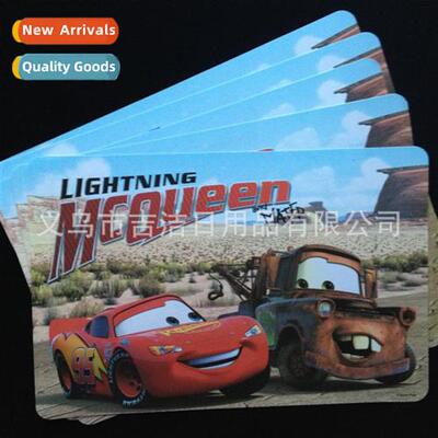 Cars Eco-friendly PP Plastic 3D Table Mat Placemat Coasters