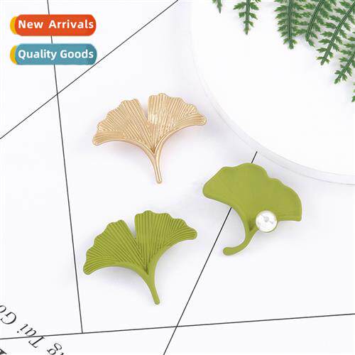 New ins temperament elegant ginkgo biloba pin fashi female l