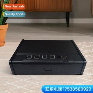 Fingerprint Sliding Bar Key Safe Code Mute Gun Anti Box