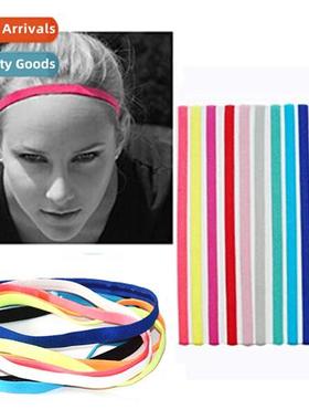 Candy Color Headband Stchy Sports Hairband Yoga Running Fnes