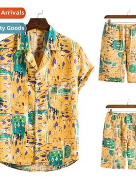 2022 Hawaii Collecti Beach Style Featured Su Collar Printed