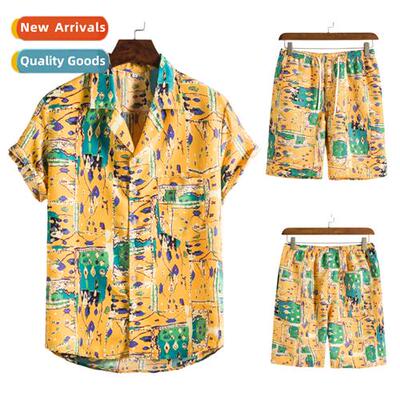 2022 Hawaii Collecti Beach Style Featured Su Collar Printed