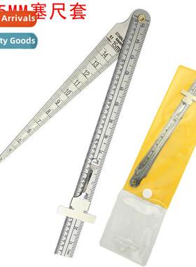 1-15MM 100MM Stainless Steel Plug Ruler Welding Inspecti Rul