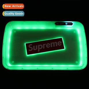 wake grass plastic LED operating tray cigarette light