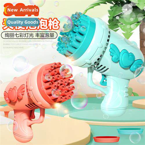 32 holes bazooka automatic bubble machine light hheld bubble