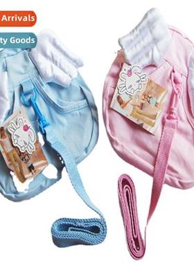 2-in-1 Angel Model Anti Lost Backpack Childrens Tracti Strap