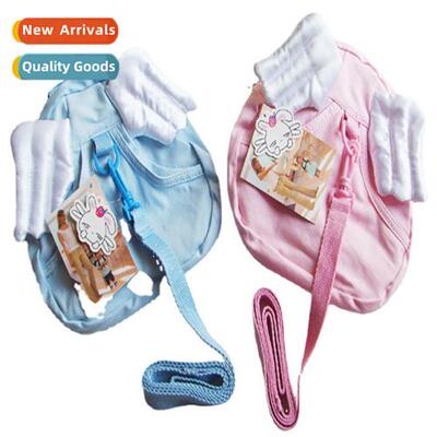2-in-1 Angel Model Anti Lost Backpack Childrens Tracti Strap