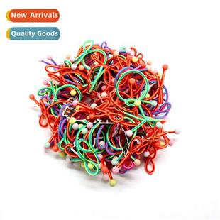 colored bow rubbe knotted accessories hmade 2016 beads
