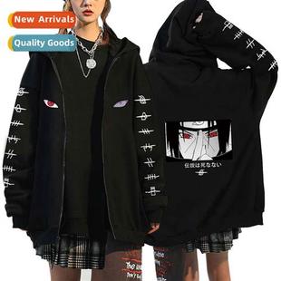 Zipper Sweatshirt Mens 2022 Casual Printed Womens Naruto