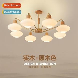 household main multi log room simple living Scinavian lamp