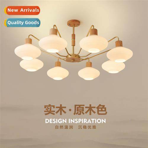Scinavian log simple household main lamp living room multi-h