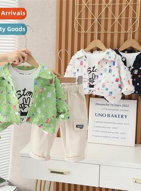 Boys fall su su Yangqi 2023 new baby spring  fall hole hollo