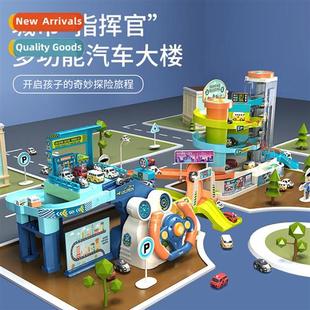 car building parking Toschi breakthrough railroad lot adv