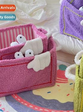 Quirky ltle mster storage basket collapsible home ins style