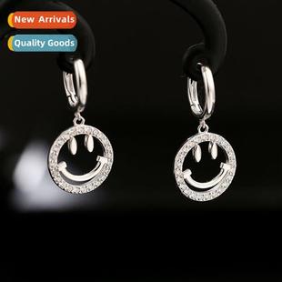 buckle female persaly smiley micro ear creative temperament