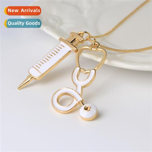 European and American syringes, stethoscopes, necklaces, Eur