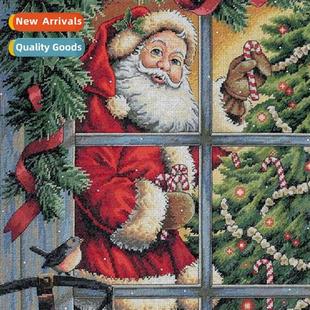 DIY Santa Hmade Stch Thread Simple New Full Cross Claus