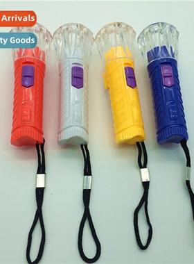 Crystal Head Flashlight LED Lanyard Lighting Flashlight Home