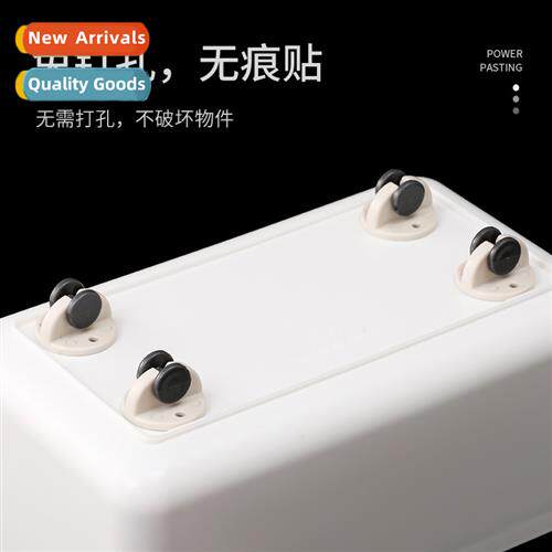 Creative stickable wheels 4 pack storage organizer bin pulle